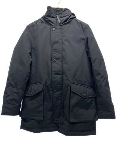 商品画像：ダウンジャケット/M/ポリエステル/BLK/無地/668-5214201 1