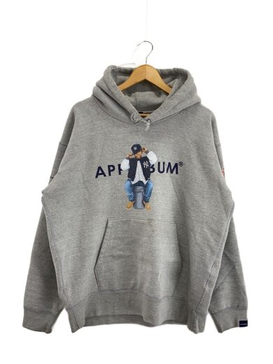 商品画像：パーカー/XL/コットン/GRY/フロント汚れ有// 1