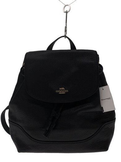 商品画像：リュック/レザー/BLK/F72645// 1