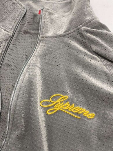 商品画像：26SS/Velour Mesh Track Jacket/XXL/ポリエステル/GRY// 8
