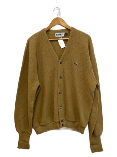 商品画像：カーディガン(薄手)/USA製/XL/アクリル/BEG/毛玉あり// 1