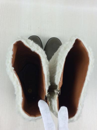 画像：COCUEロングブーツ/--/GRN/ポリエステル4