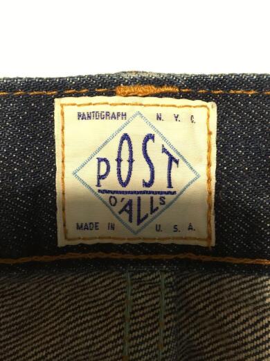 画像：POST OVERALLSUSA製/赤耳/ボトム/--/デニム/IDG4