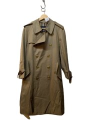 90s/OLD/ノバチェック/トレンチコート/88/コットン/BEG/無地/C-TK83