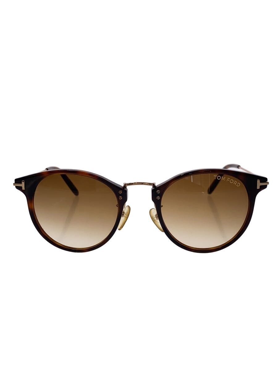 TOM FORD / Jamieson/サングラス/ボストン/メタル/BRW/BRW/メンズ/TF673