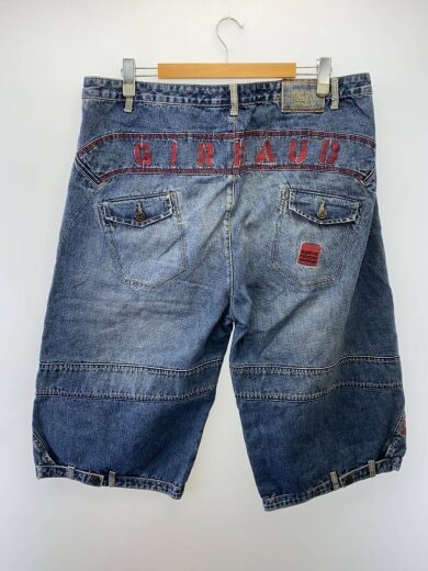 商品画像：90s-00s/BAGGY DENIM SHORT/バギーデニムショートパンツ/40/コットン/IDG// 2