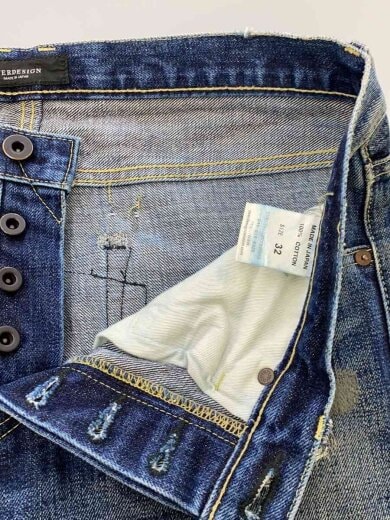 商品画像：Repair Denim Pants/リペア/セルビッチデニム/32/コットン/IDG// 3