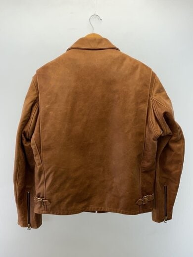 商品画像：643 SINGLE RIDERS/襟付きシングルライダース/MADE IN USA/42/レザー/643 2