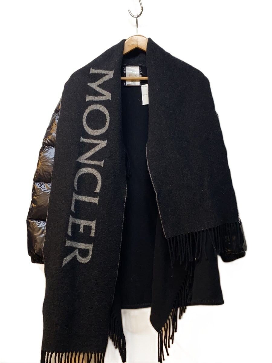 MONCLER / 19AW/MANTELLA/ダウンスリーブショールコート/S/ナイロン/BLK/E20930082680
