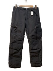 TAKIBI DOWN PANTS/焚火ダウンパンツ/L/ポリエステル/BLK/無地