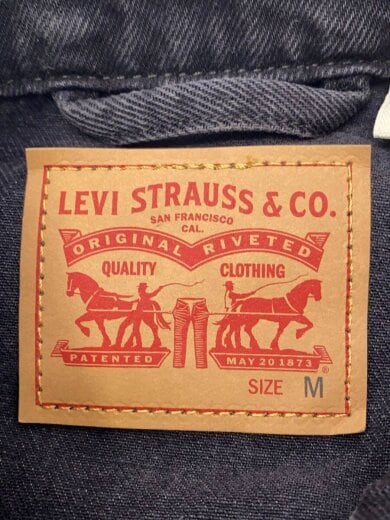 商品画像：90s TRUCKER JACKET/Gジャン/M/コットン/BLK/PC9-A1743-0044 3