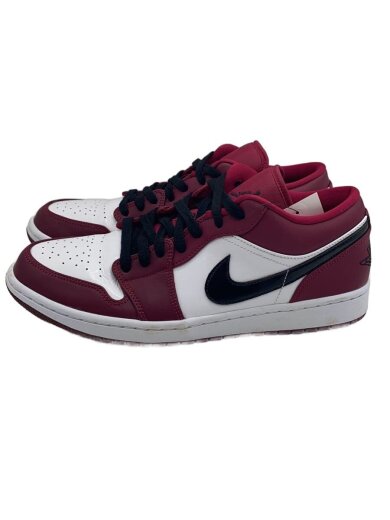 商品画像：AIR JORDAN 1 LOW/エアジョーダン 1 ロー/レッド/553558-604/28.5cm/RED 1