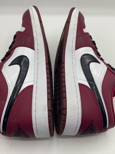 商品画像：AIR JORDAN 1 LOW/エアジョーダン 1 ロー/レッド/553558-604/28.5cm/RED 6