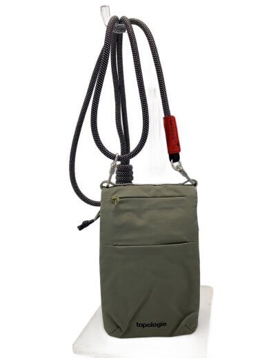 商品画像：Phone Sacoche/ショルダーバッグ/ストラップ付属/ナイロン/KHK 1