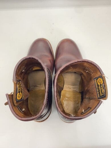 商品画像：7 STEEL TOE ENGINEER/スチールトゥ/エンジニアブーツ/US7.5/BRD/レザー 3