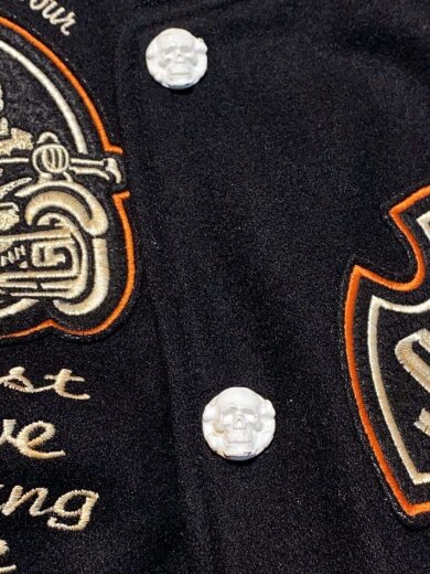 商品画像：SIXTY SEVEN/CAT STREET/山崎眞行/フルデコスタジャン/ワッペン/L/ウール 7