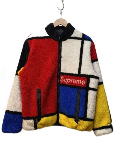 商品画像：20FW/Reversible Colorblocked Fleece Jacket/リバーシブルフリース/L 1