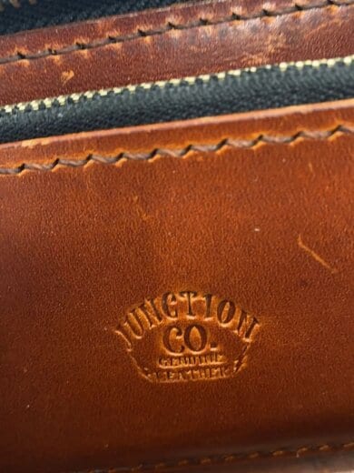 商品画像：JUNCTION LEATHER WORKS◆ラウンドジップ/長財布/レザー/BRW/メンズ 3