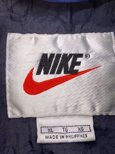 商品画像：90s-00s/白タグ/カラーブロックナイロンジャケット/XL/ナイロン/NVY 3