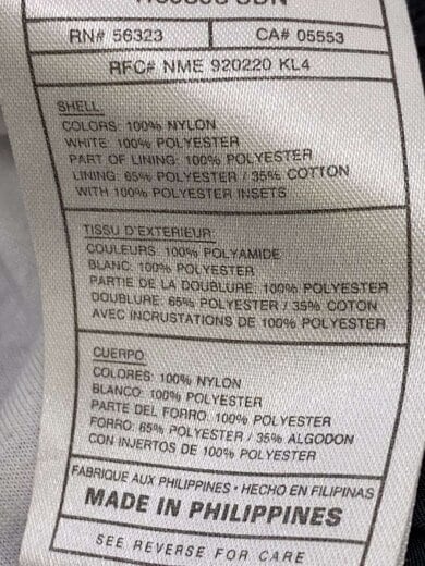 商品画像：90s-00s/白タグ/カラーブロックナイロンジャケット/XL/ナイロン/NVY 4