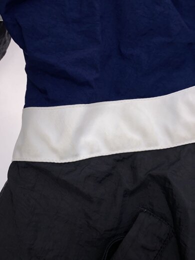 商品画像：90s-00s/白タグ/カラーブロックナイロンジャケット/XL/ナイロン/NVY 7