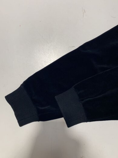 商品画像：VELOUR CREW NECK SWEAT SHIRT/ベロアスウェット/S/コットン/BLK// 7