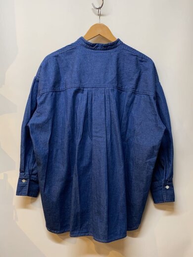 商品画像：タックスリーブデニムシャツ/バンドカラーシャツ/FREE/コットン/IDG 2