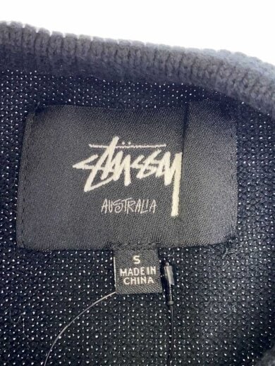 画像：STUSSYSS LINK COTTON KNIT/ニットセーター/S/コットン/BLK3