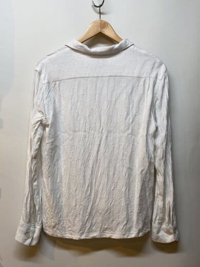 商品画像：長袖シャツ/M/レーヨン/WHT 2