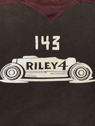 商品画像：LATE 1930s COMFORTABLE RIB KNIT TRIMMED SWEAT SHIRT/42/コットン// 4