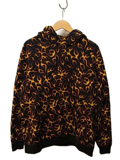 商品画像：Flames Pullover Parka/フレイム/パーカー/L/コットン/BLK// 1