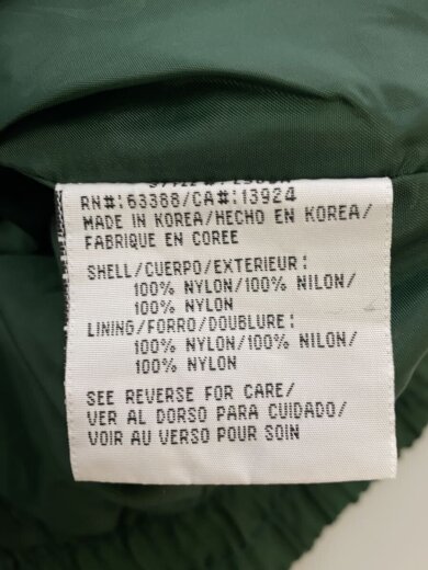 商品画像：NFL PRO LINE/Greenbay Packers/ナイロンジャケット/XXL/ナイロン/GRN 4