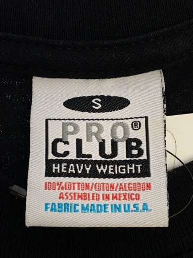 商品画像：CAHULAWASSEE RIVER/PRO CLUBボディ/Tシャツ/S/コットン/BLK 3