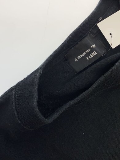 商品画像：ラインストーンロゴ/Tシャツ/XL/コットン/BLK 7