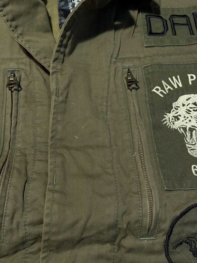 商品画像：DESTROY ALL MONSTERS/ミリタリージャケット/M/コットン/KHK/0213AB08 6