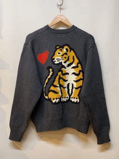 商品画像：25AW/GRAPHIC SWEATER/ニットセーター/L/コットン/GRY/HM30CS036// 2