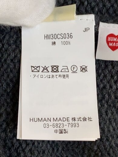 商品画像：25AW/GRAPHIC SWEATER/ニットセーター/L/コットン/GRY/HM30CS036// 5