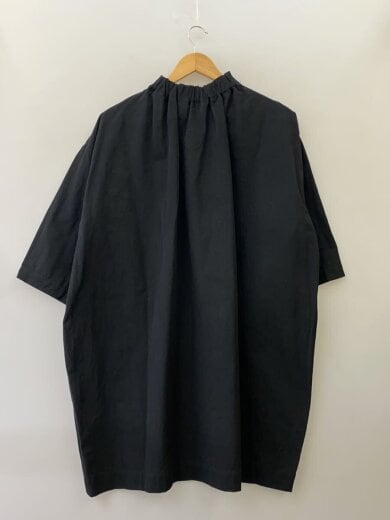商品画像：Krall/スモックワンピース/半袖ワンピース/FREE/コットン/BLK// 2