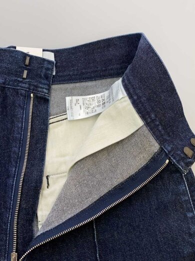 商品画像：BLEK Zipper fly high waist/36/コットン/LT-BLEK-02-UA 3