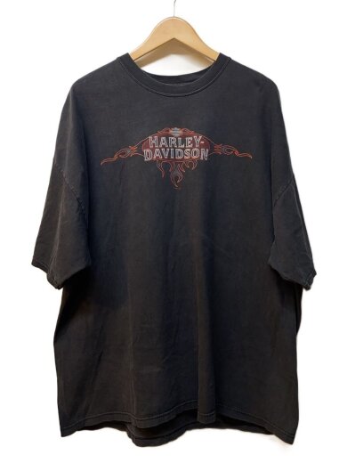 商品画像：00s/C2001/Flame Print/フレイム/背面エンジン/フェード/Tシャツ/XXXL/コットン 1