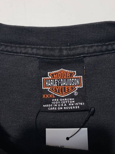 商品画像：00s/C2001/Flame Print/フレイム/背面エンジン/フェード/Tシャツ/XXXL/コットン 3