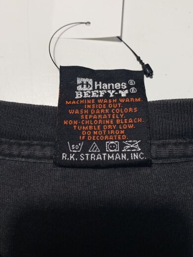 商品画像：00s/C2001/Flame Print/フレイム/背面エンジン/フェード/Tシャツ/XXXL/コットン 4