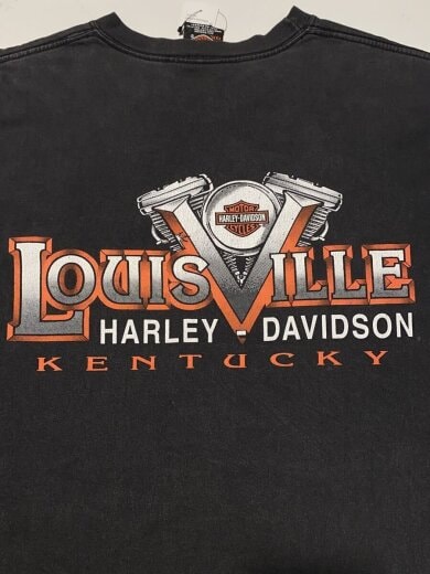 商品画像：00s/C2001/Flame Print/フレイム/背面エンジン/フェード/Tシャツ/XXXL/コットン 6