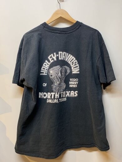 商品画像：80s/C1987/HANESボディ/MADE IN USA/エンブレムロゴ/背面エンジン/Tee/XXL 2