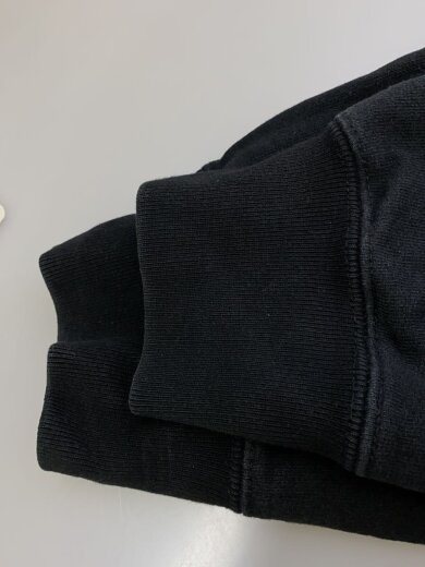 商品画像：24FW/Satin Applique Hooded Sweatshirt/パーカー/M/コットン/BLK// 6