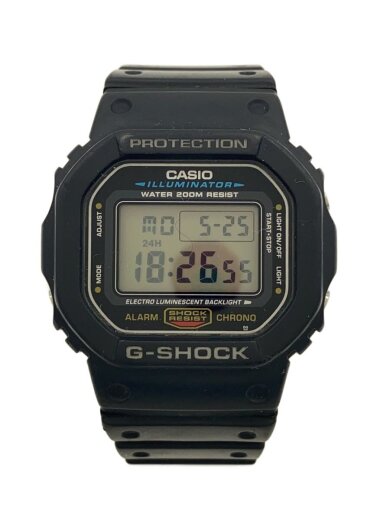 商品画像：クォーツ腕時計・G-SHOCK/デジタル/BLK/BLK/DW-5600E-1 1