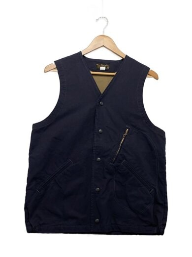 商品画像：PAN-AM ADVENTURE VEST/リップストップ アドベンチャーベスト/40/コットン/BLK// 1