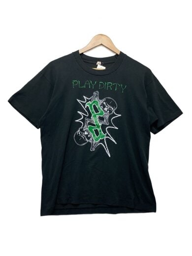 商品画像：90s/PLAY DIRTY/Shut Up&Listen TOUR 1995/バンドTシャツ/L/コットン/BLK// 1