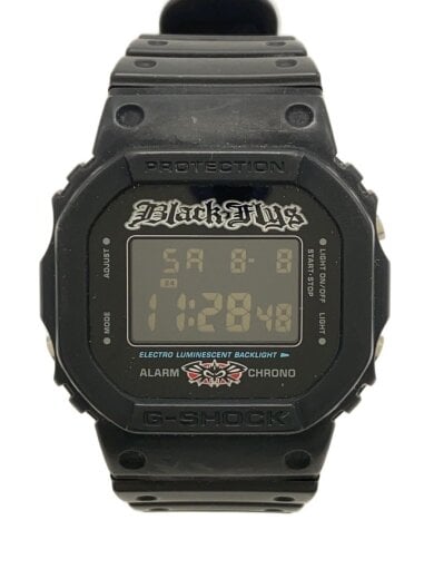 商品画像：×BLACK FLYS/G-SHOCK/クォーツ腕時計/デジタル/BLK/DW-5600VTBFLY// 1