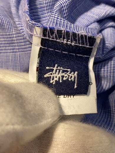 商品画像：90s/OLD STUSSY/MADE IM USA/紺タグ/SS LINK SHIRT/半袖シャツ/M// 4